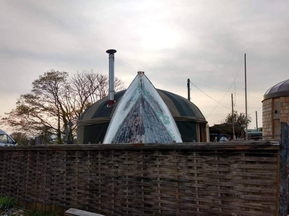 הוילה Bembridge Harbour Yurt - Log Burner - Wifi מראה חיצוני תמונה